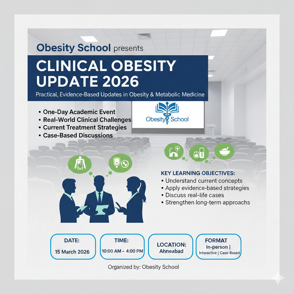 Obesity school Update 2027 – Ahmedabad